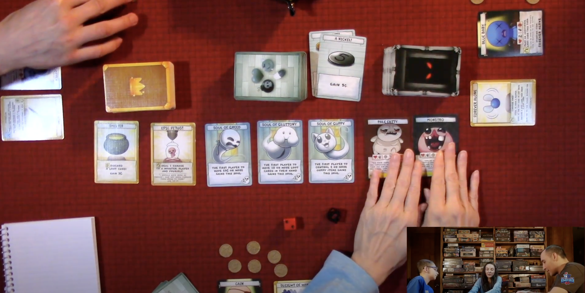 The Binding of Isaac: Four Souls Playthrough - Maestro Media